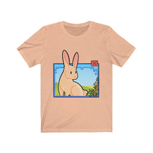 Load image into Gallery viewer, Window Rabbit - Unisex Short Sleeve Tee