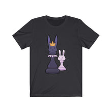 Load image into Gallery viewer, Chess Queen Rabbit - Unisex Short Sleeve Tee