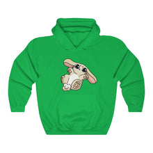 Load image into Gallery viewer, Operation Hug Rabbit - Unisex Heavy Hooded Sweatshirt