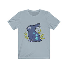 Load image into Gallery viewer, Flowered Rabbit - Unisex Short Sleeve Tee