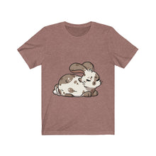 Load image into Gallery viewer, Sleeping Rabbit - Unisex Short Sleeve Tee
