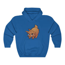 Load image into Gallery viewer, Preparing to Pounce Rabbit - Unisex Heavy Hooded Sweatshirt