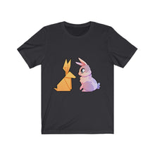 Load image into Gallery viewer, Origami Reflection Rabbit - Unisex Short Sleeve Tee