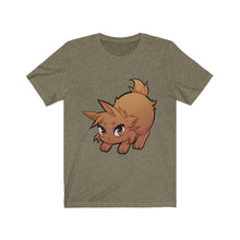 Load image into Gallery viewer, Preparing to Pounce Rabbit - Unisex Short Sleeve Tee