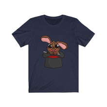 Load image into Gallery viewer, Magic Rabbit in Hat - Unisex Short Sleeve Tee