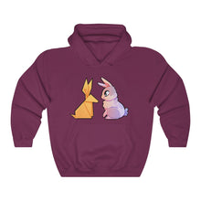 Load image into Gallery viewer, Origami Reflection Rabbit - Unisex Heavy Hooded Sweatshirt
