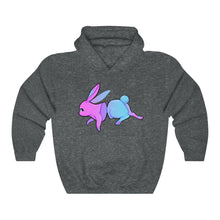 Load image into Gallery viewer, Divided Rabbit - Unisex Heavy Hooded Sweatshirt