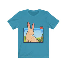 Load image into Gallery viewer, Window Rabbit - Unisex Short Sleeve Tee