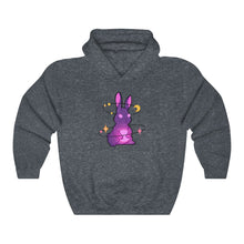 Load image into Gallery viewer, Galactic Rabbit - Unisex Heavy Hooded Sweatshirt