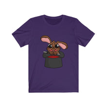 Load image into Gallery viewer, Magic Rabbit in Hat - Unisex Short Sleeve Tee