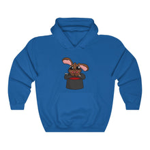 Load image into Gallery viewer, Magic Rabbit in Hat - Unisex Heavy Hooded Sweatshirt