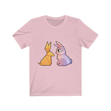 Load image into Gallery viewer, Origami Reflection Rabbit - Unisex Short Sleeve Tee
