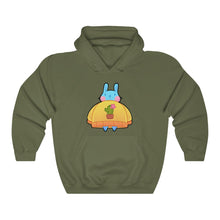 Load image into Gallery viewer, Sweatered Rabbit - Unisex Heavy Hooded Sweatshirt