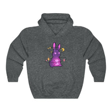 Load image into Gallery viewer, Galactic Rabbit - Unisex Heavy Hooded Sweatshirt
