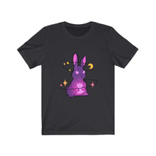 Load image into Gallery viewer, Galactic Rabbit - Unisex Jersey Short Sleeve Tee