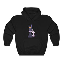 Load image into Gallery viewer, Chess Queen Rabbit - Unisex Heavy Hooded Sweatshirt