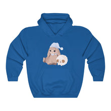 Load image into Gallery viewer, Snuggle Bunny - Unisex Heavy Hooded Sweatshirt