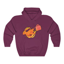 Load image into Gallery viewer, Spilt Lava Rabbit - Unisex Heavy Hooded Sweatshirt