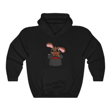 Load image into Gallery viewer, Magic Rabbit in Hat - Unisex Heavy Hooded Sweatshirt