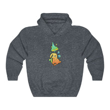 Load image into Gallery viewer, Mushroom Rabbit - Unisex Heavy Hooded Sweatshirt