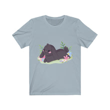 Load image into Gallery viewer, Rabbit Laying in Flowers - Unisex Short Sleeve Tee