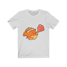 Load image into Gallery viewer, Spilt Lava Rabbit - Unisex Short Sleeve Tee