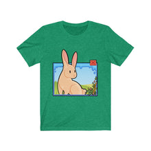 Load image into Gallery viewer, Window Rabbit - Unisex Short Sleeve Tee