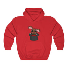 Load image into Gallery viewer, Magic Rabbit in Hat - Unisex Heavy Hooded Sweatshirt