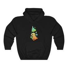 Load image into Gallery viewer, Mushroom Rabbit - Unisex Heavy Hooded Sweatshirt