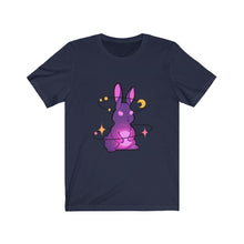 Load image into Gallery viewer, Galactic Rabbit - Unisex Jersey Short Sleeve Tee