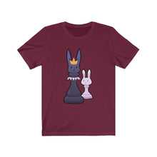 Load image into Gallery viewer, Chess Queen Rabbit - Unisex Short Sleeve Tee
