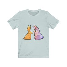 Load image into Gallery viewer, Origami Reflection Rabbit - Unisex Short Sleeve Tee