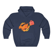 Load image into Gallery viewer, Spilt Lava Rabbit - Unisex Heavy Hooded Sweatshirt