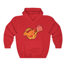 Load image into Gallery viewer, Spilt Lava Rabbit - Unisex Heavy Hooded Sweatshirt