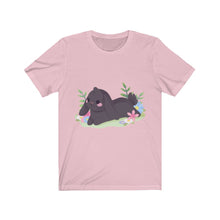 Load image into Gallery viewer, Rabbit Laying in Flowers - Unisex Short Sleeve Tee