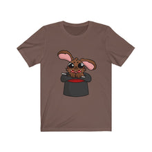 Load image into Gallery viewer, Magic Rabbit in Hat - Unisex Short Sleeve Tee