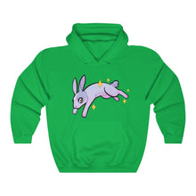 Load image into Gallery viewer, Hopping Rabbit - Unisex Heavy Hooded Sweatshirt