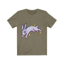 Load image into Gallery viewer, Hopping Rabbit - Unisex Short Sleeve Tee