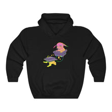 Load image into Gallery viewer, Cyber Rabbit - Unisex Heavy Hooded Sweatshirt