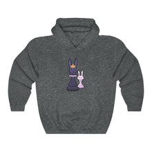Load image into Gallery viewer, Chess Queen Rabbit - Unisex Heavy Hooded Sweatshirt