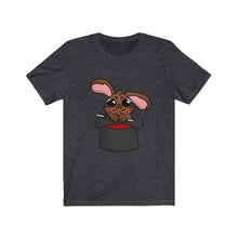 Load image into Gallery viewer, Magic Rabbit in Hat - Unisex Short Sleeve Tee