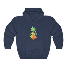 Load image into Gallery viewer, Mushroom Rabbit - Unisex Heavy Hooded Sweatshirt