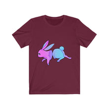 Load image into Gallery viewer, Divided Rabbit - Unisex Short Sleeve Tee