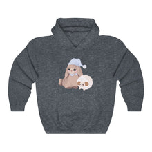 Load image into Gallery viewer, Snuggle Bunny - Unisex Heavy Hooded Sweatshirt