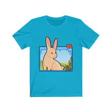 Load image into Gallery viewer, Window Rabbit - Unisex Short Sleeve Tee