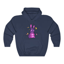 Load image into Gallery viewer, Galactic Rabbit - Unisex Heavy Hooded Sweatshirt