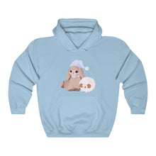 Load image into Gallery viewer, Snuggle Bunny - Unisex Heavy Hooded Sweatshirt