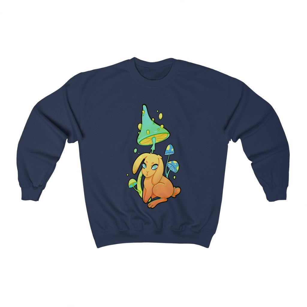 Mushroom Rabbit - Unisex Heavy Sweatshirt
