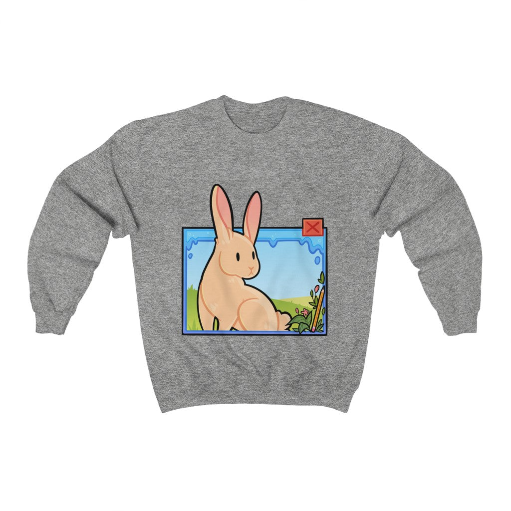 Window Rabbit - Unisex Heavy Sweatshirt
