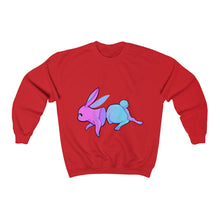 Load image into Gallery viewer, Divided Rabbit - Unisex Heavy Sweatshirt
